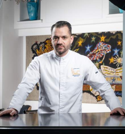 Restaurante com estrela Michelin La Passagère · Hotel Belles Rives Antibes Juan-les-Pins