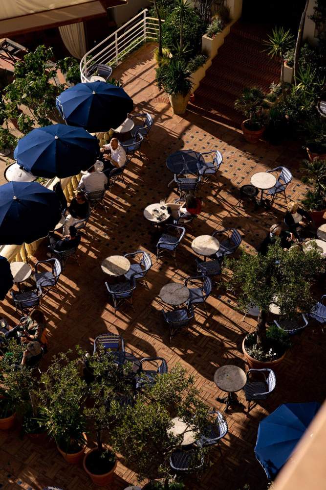Restaurant Private Beach Juan-les-Pins · Restaurant La Plage Belles Rives
